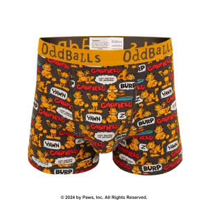 Garfield Grey - Mens Boxer Shorts