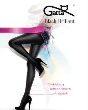 Gatta Ladies Tights Black Brillant