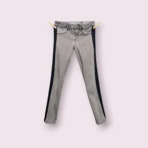GIRL SIZE 8 YEARS - GAP Kids, Grey / Black Jegging 1969 EUC B4