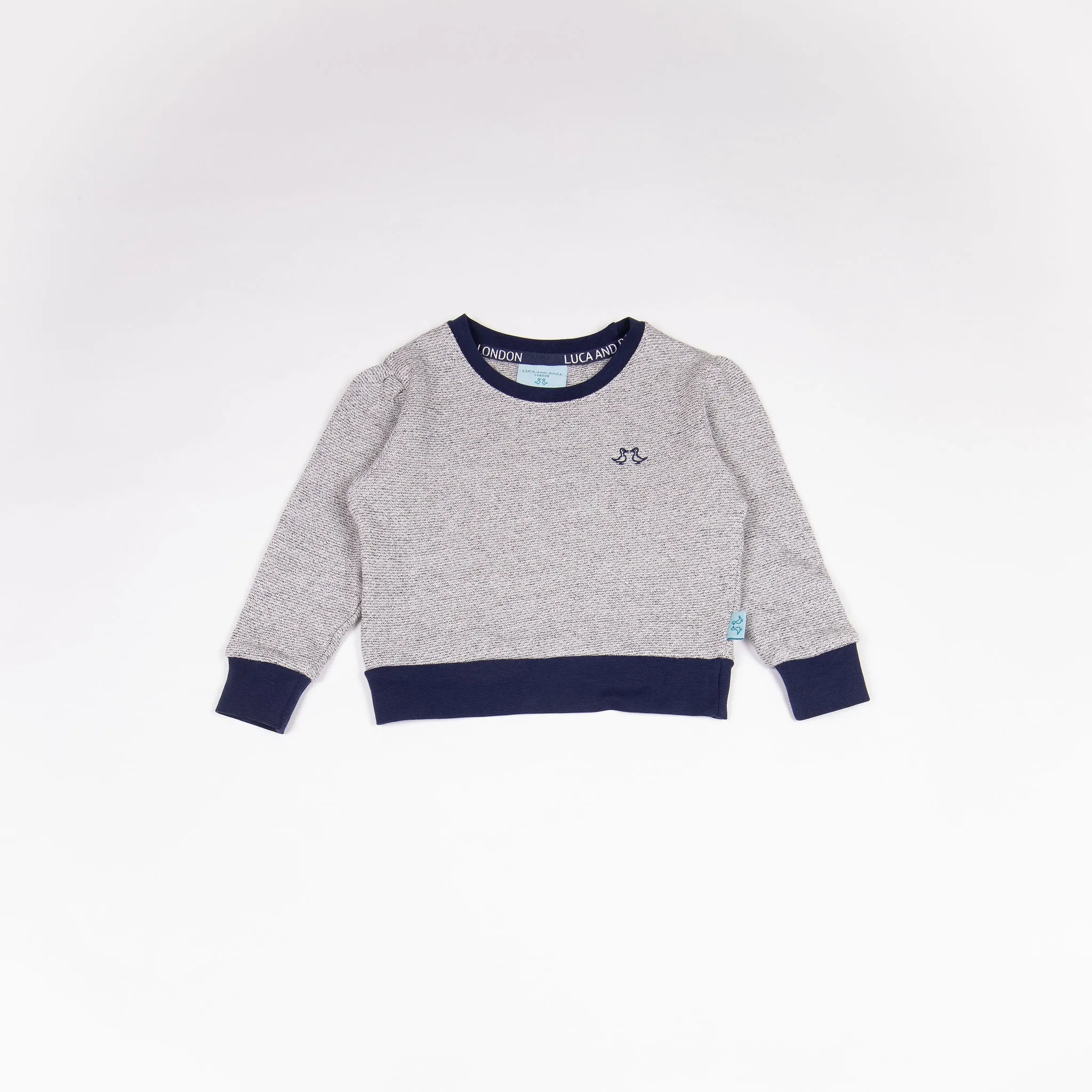 Girls Grey Jersey Lounge Set