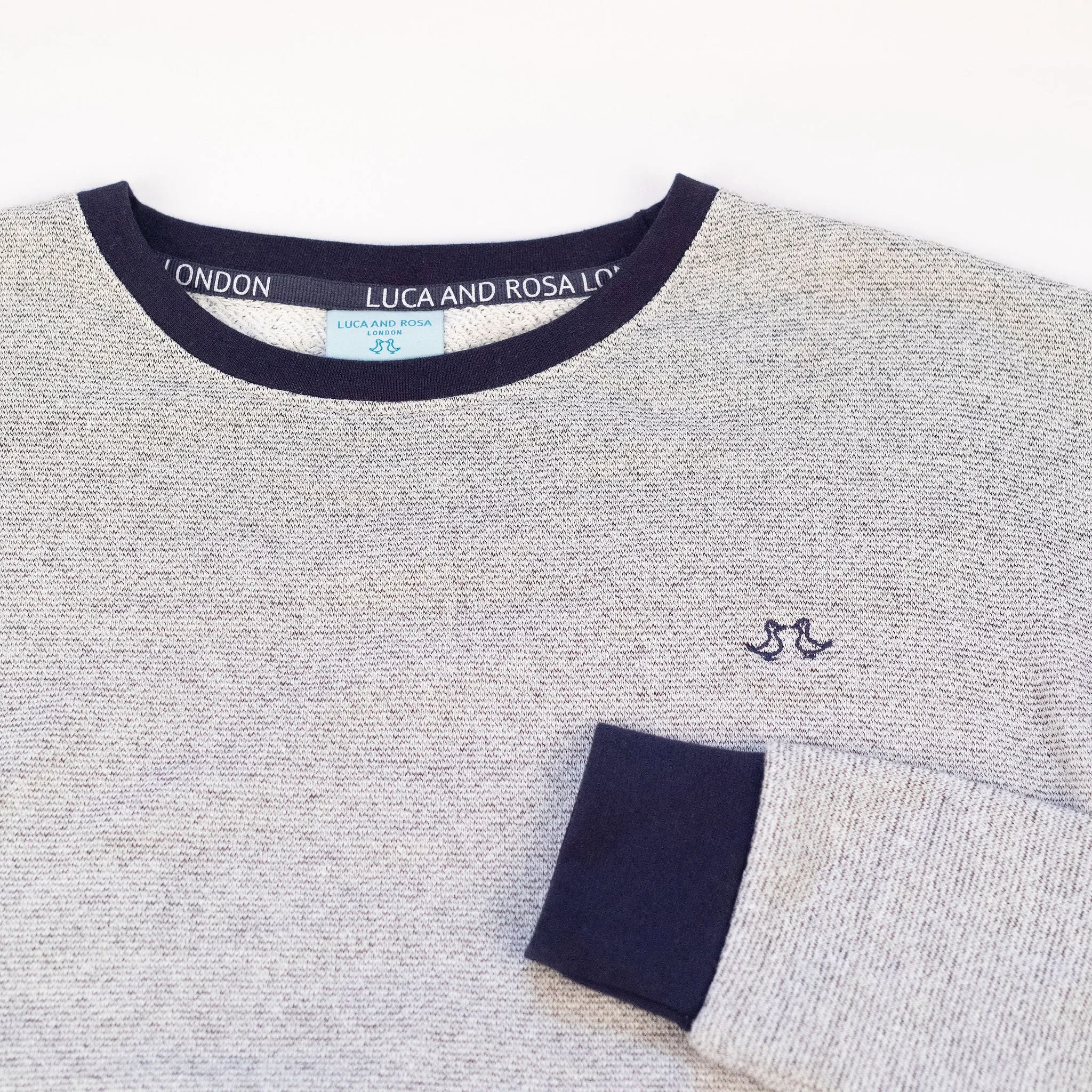 Girls Grey Jersey Lounge Set