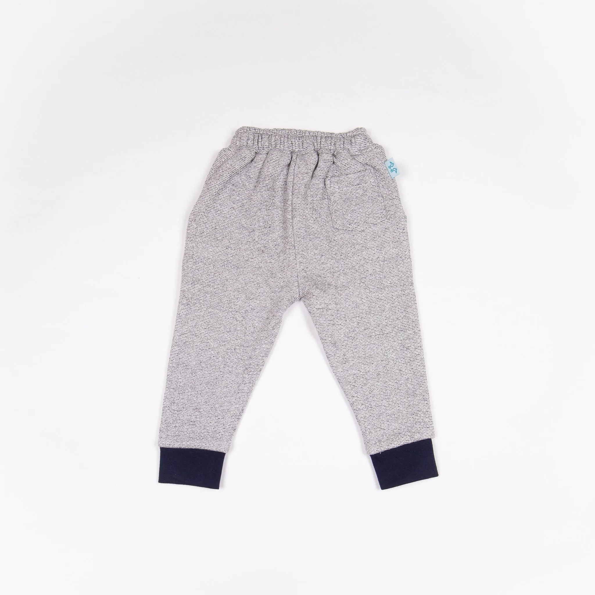 Girls Grey Jersey Lounge Set