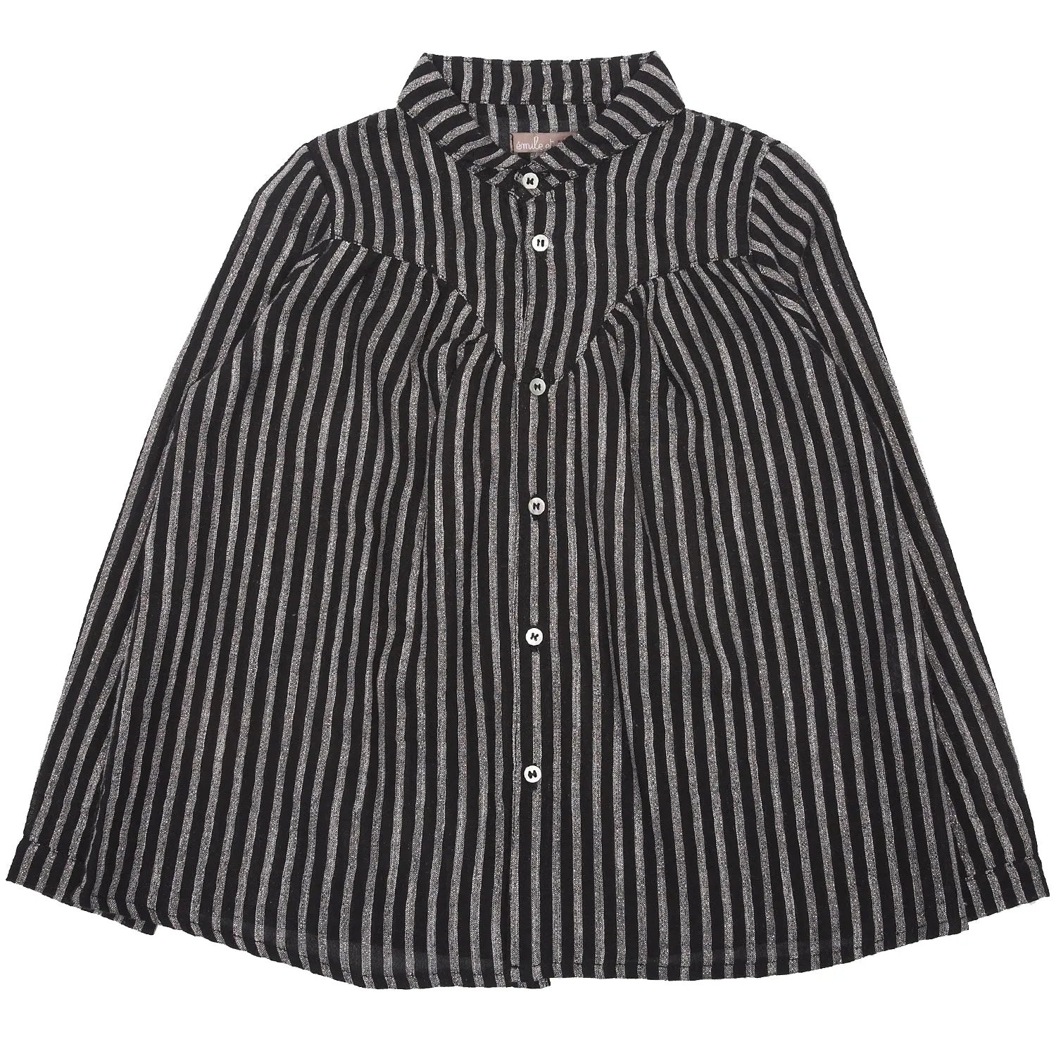 Girls Lurex Stripy  Blouse
