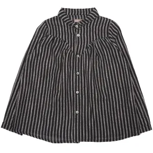 Girls Lurex Stripy  Blouse