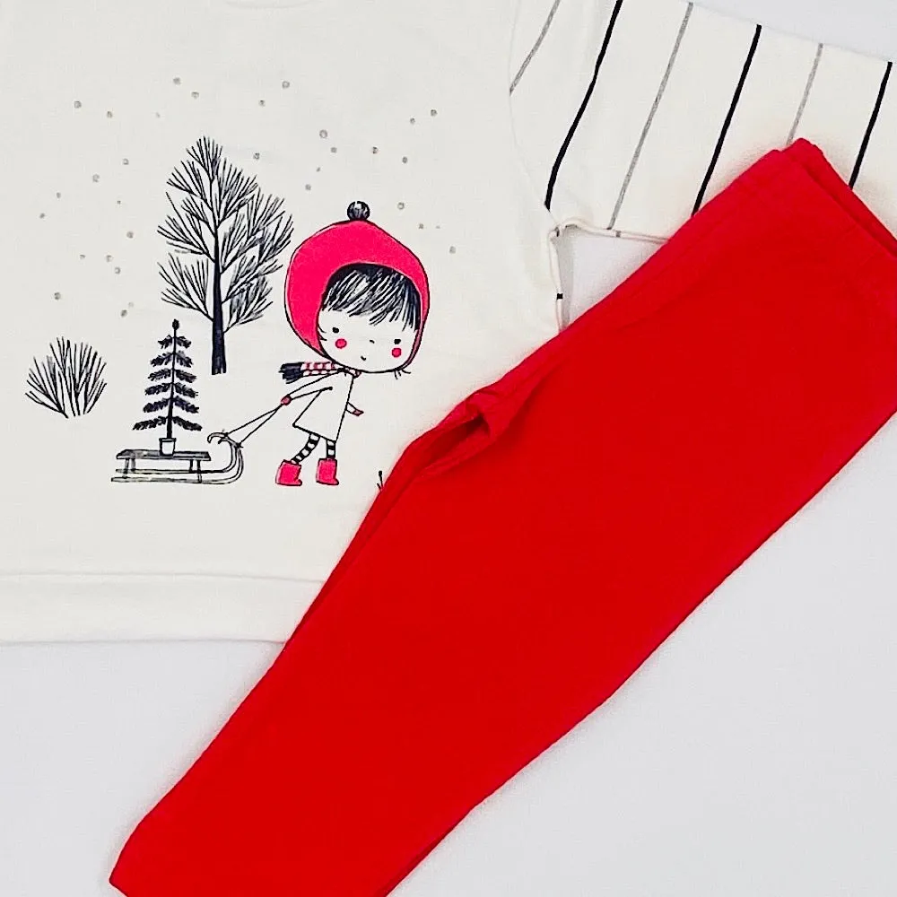 Girls winter theme set