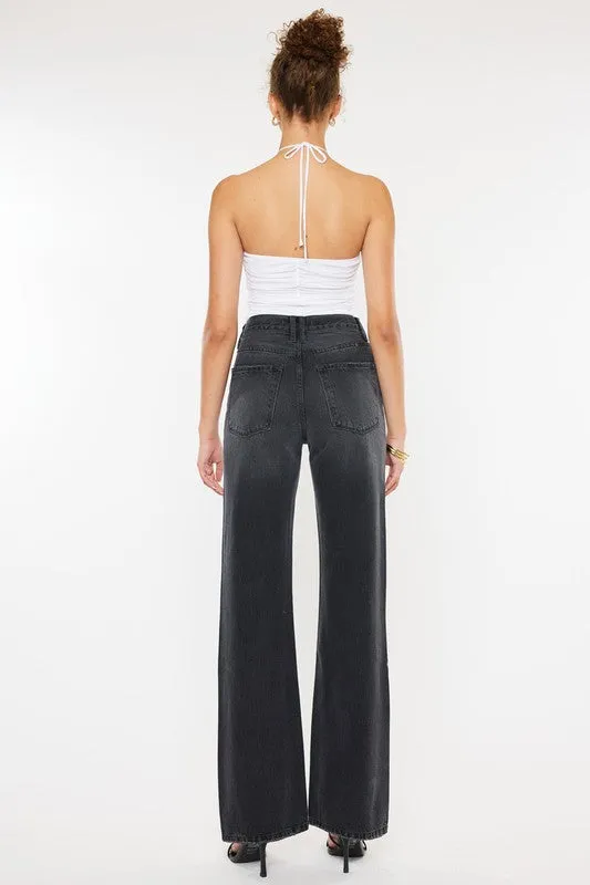 Gray Ultra High Rise Jeans (34" INSEAM)