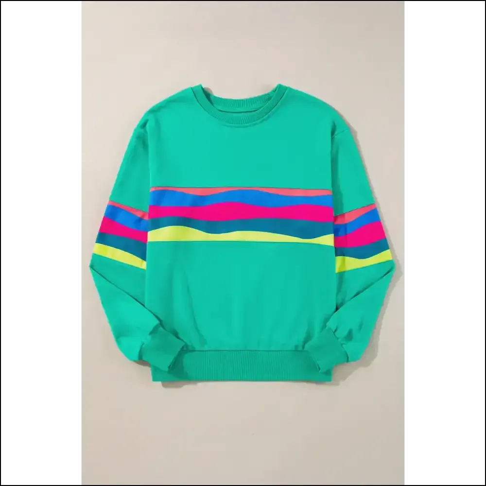 Green Striped Long Sleeve: Finally, a Top that Hides my Sins (and Looks Chic)! 💚 Needful Things