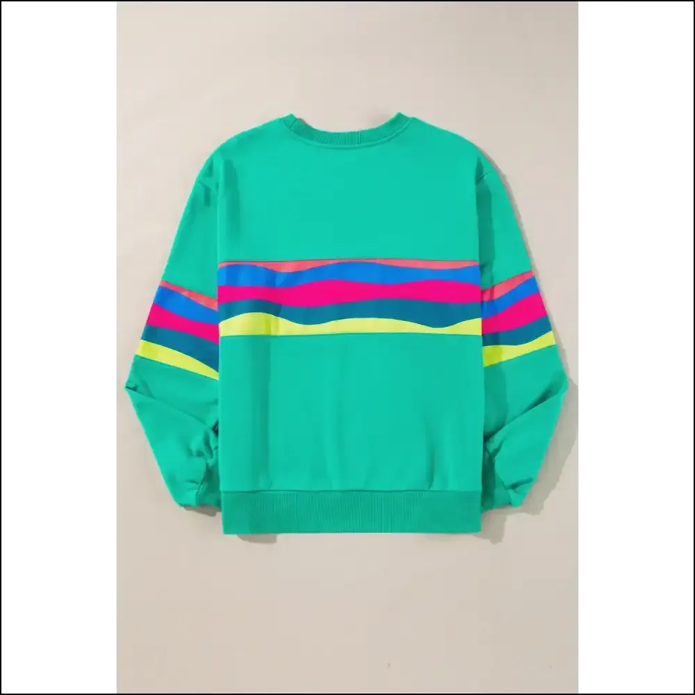 Green Striped Long Sleeve: Finally, a Top that Hides my Sins (and Looks Chic)! 💚 Needful Things