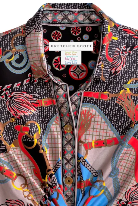 Gretchen Scott Designs Boyfriend Shirt - Ditto