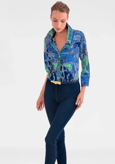 Gretchen Scott Designs Boyfriend Shirt - Ditto