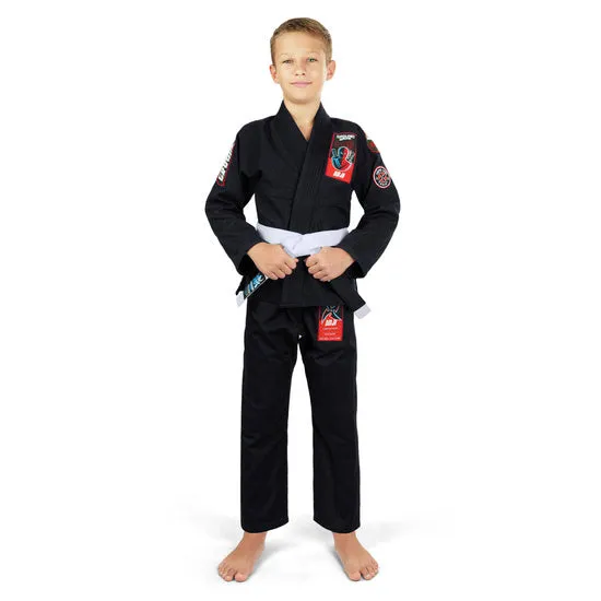 Ground Game Ninja BJJ Kids Gi
