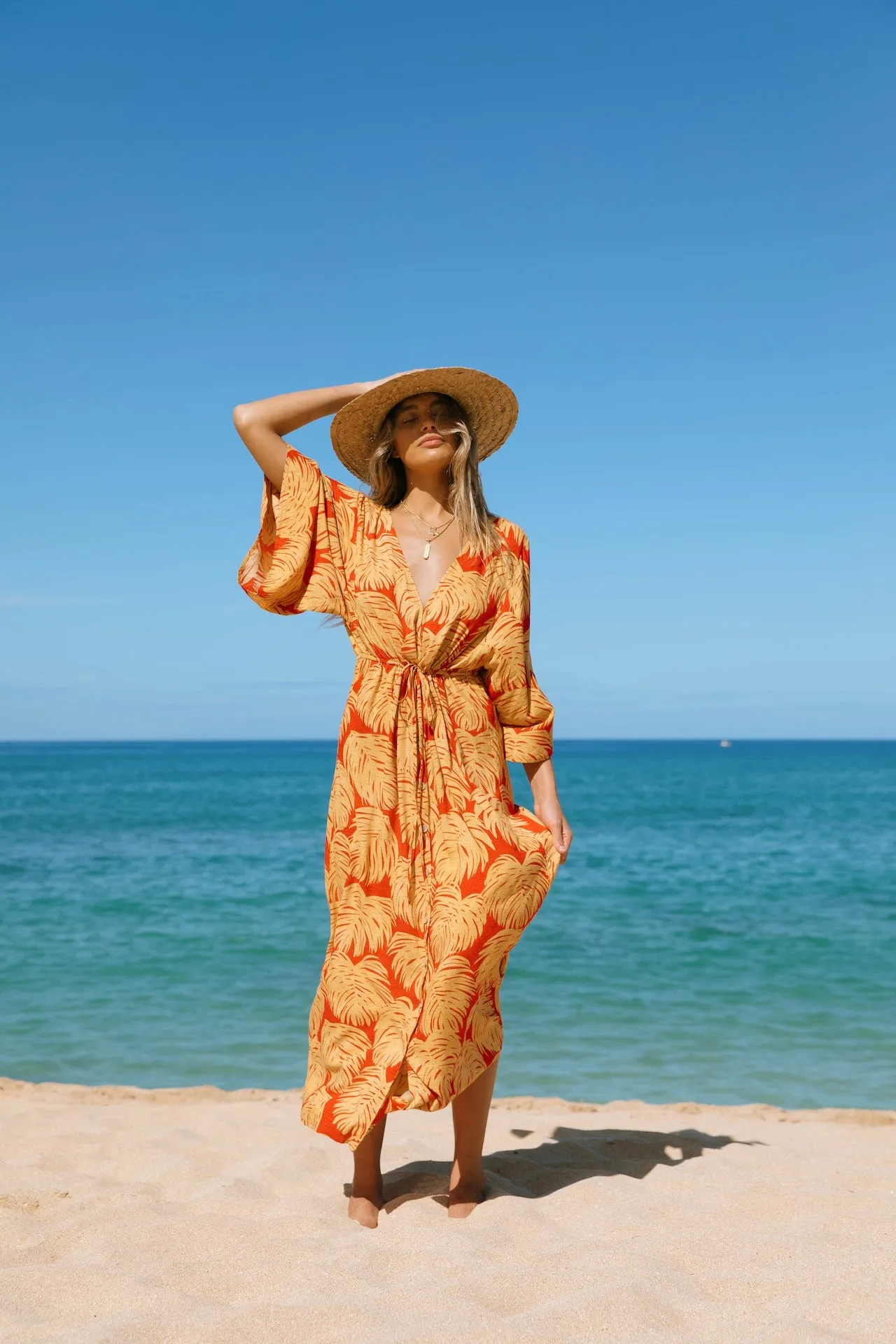 Haiti Kimono Dress