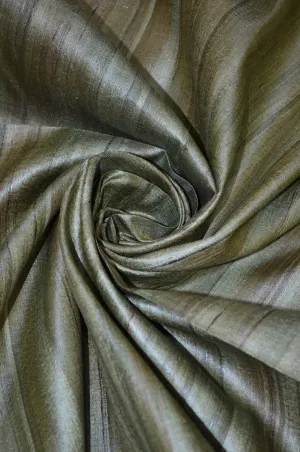 Handwoven Natural Yarn Dyed Pure Tussar Spun Silk  Fabric ( To buy a quantity of 1.5,2.5,3.5 please call us on 9930655009)
