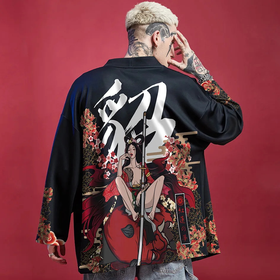 Hannya Geisha Kimono Shirt