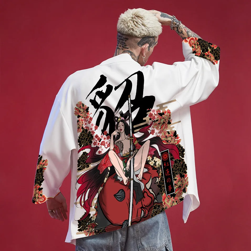 Hannya Geisha Kimono Shirt