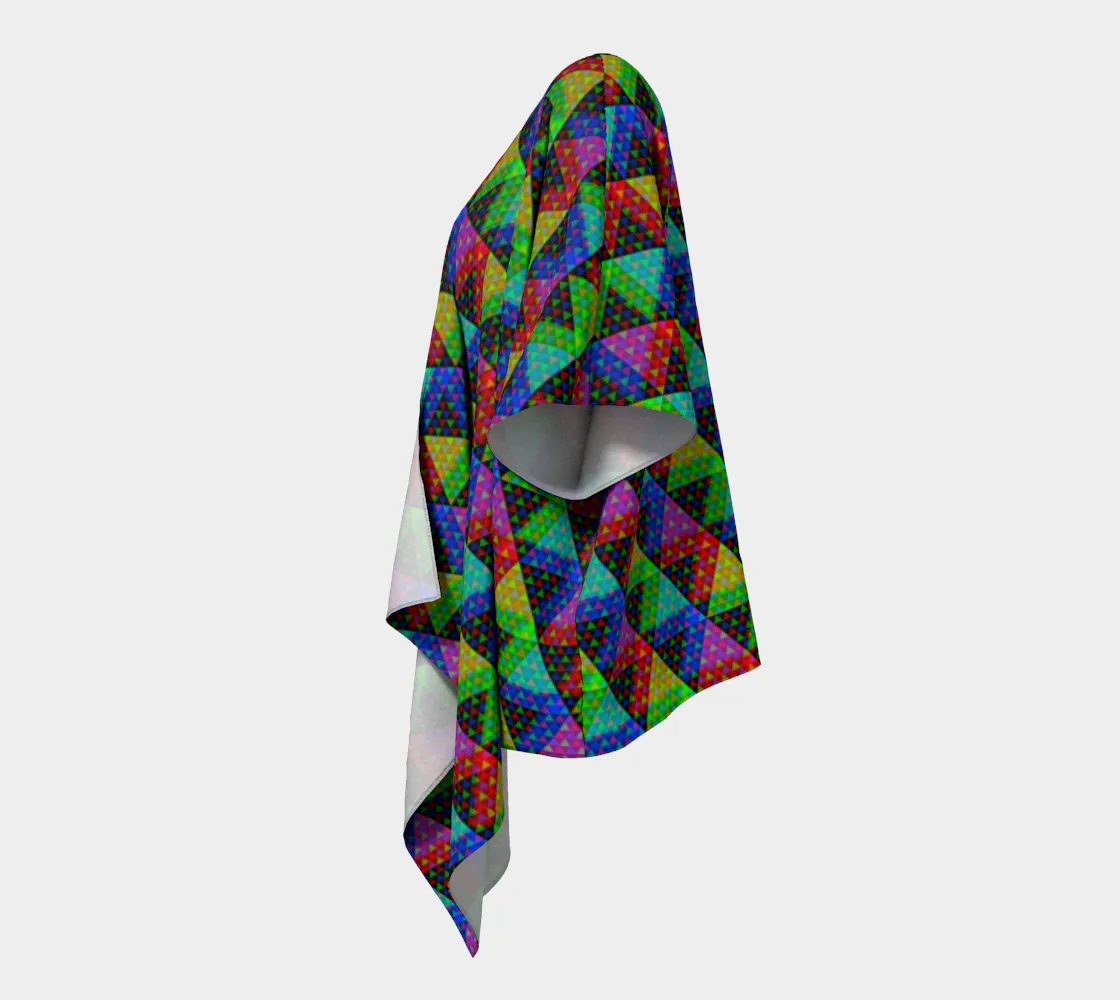 Harlequin Triangles Drape