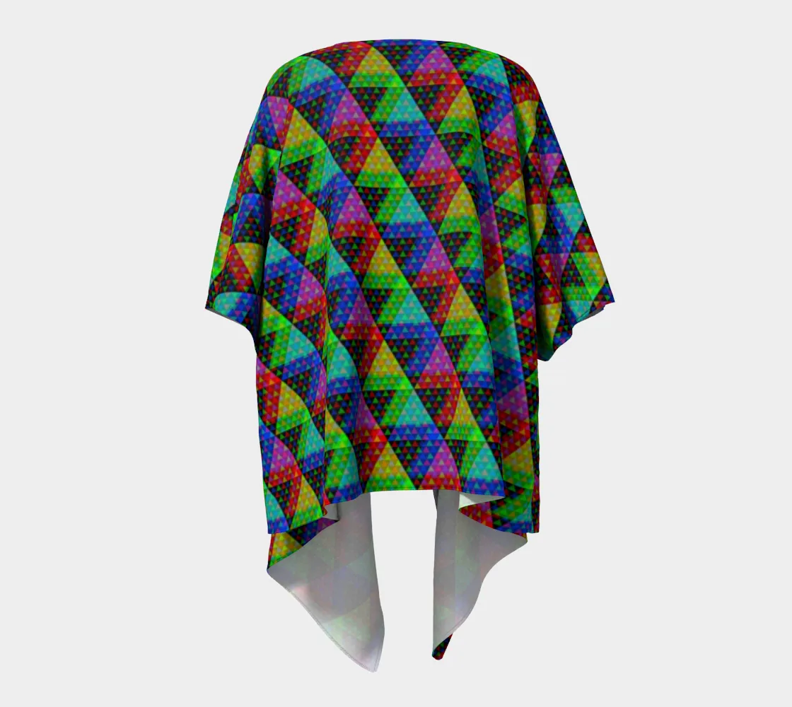 Harlequin Triangles Drape