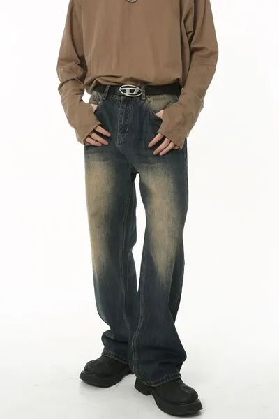 Hazel Blues® |  Mid Rise Jeans with Pockets