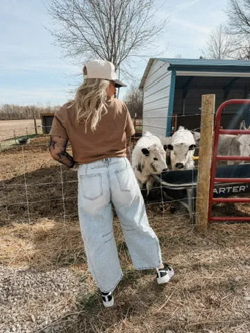 HORIZON BARREL JEANS