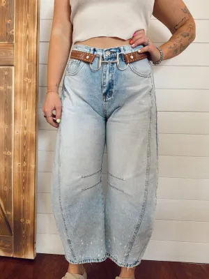 HORIZON BARREL JEANS