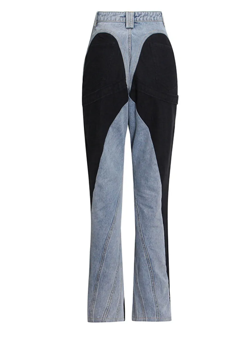 HUT1145 Denim Contrast Stitching Set