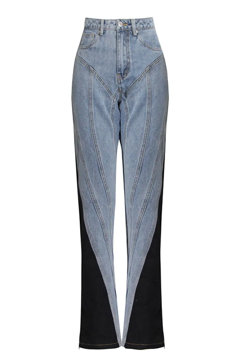 HUT1145 Denim Contrast Stitching Set