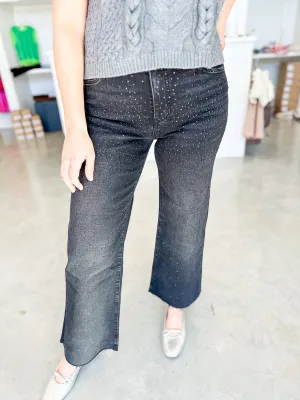 Illuminated Wide Leg Jean