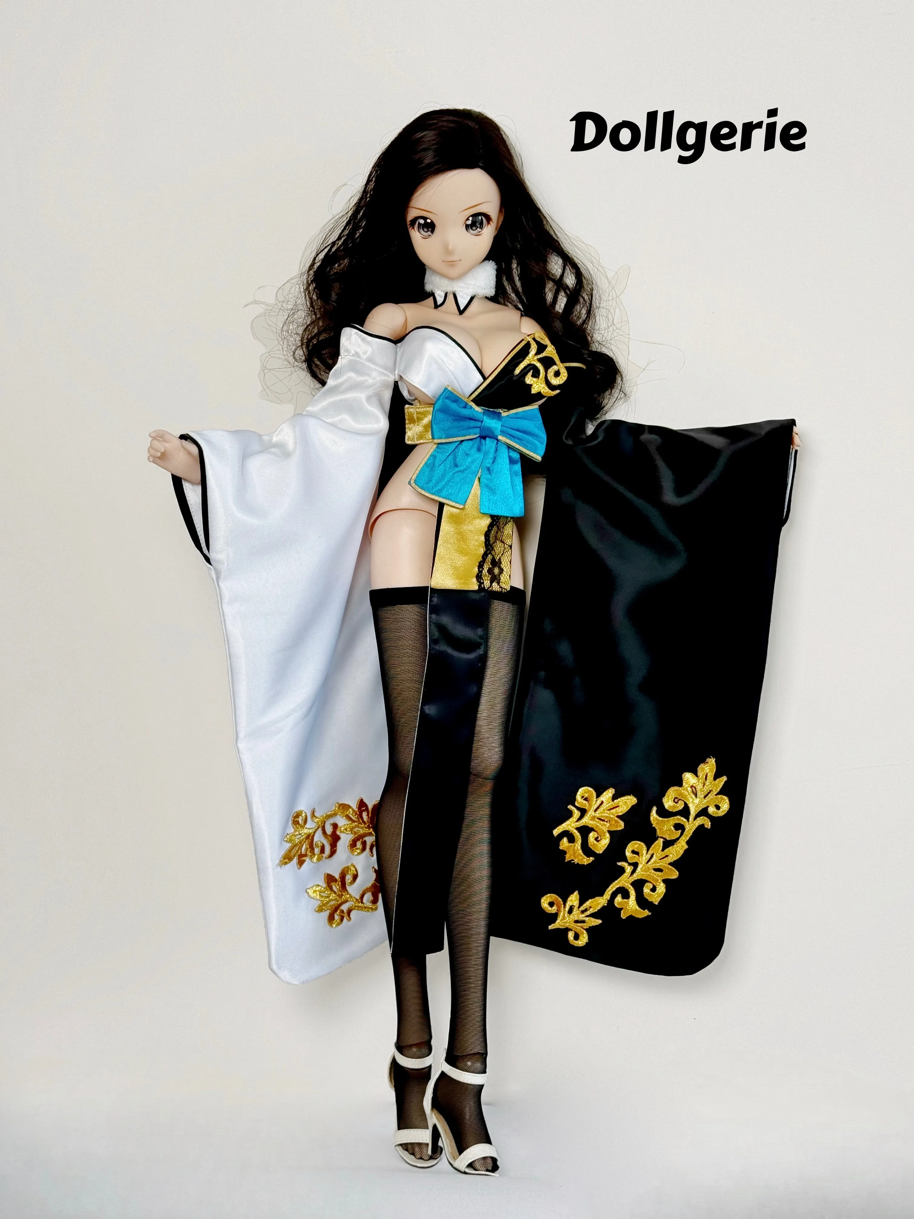 Imperial Shadow Kimono, made for XL/XXXL SmartDoll/DD