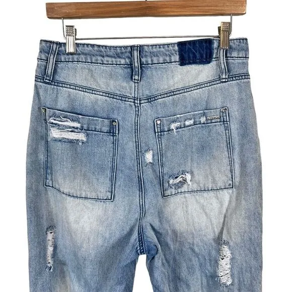 Insane Gene Slouch Vintage Patched Work Jeans