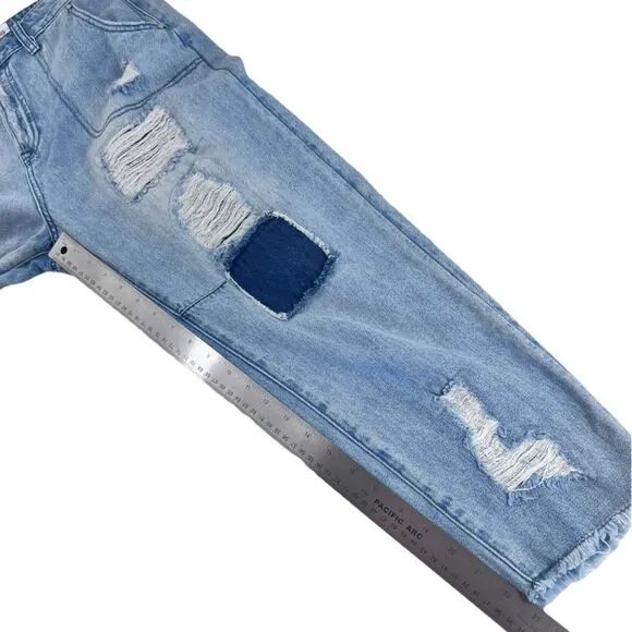 Insane Gene Slouch Vintage Patched Work Jeans