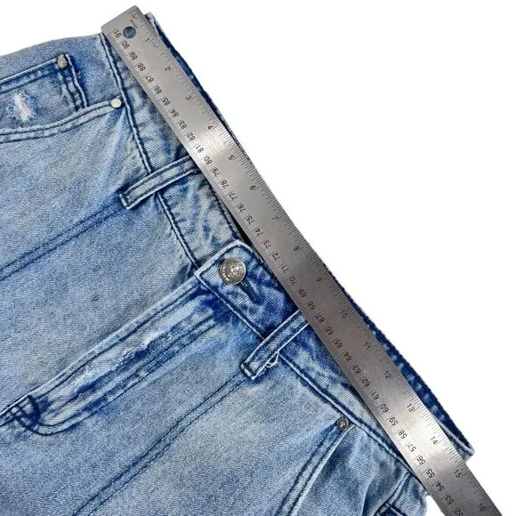 Insane Gene Slouch Vintage Patched Work Jeans