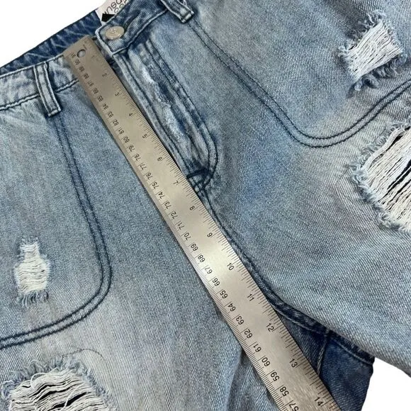 Insane Gene Slouch Vintage Patched Work Jeans