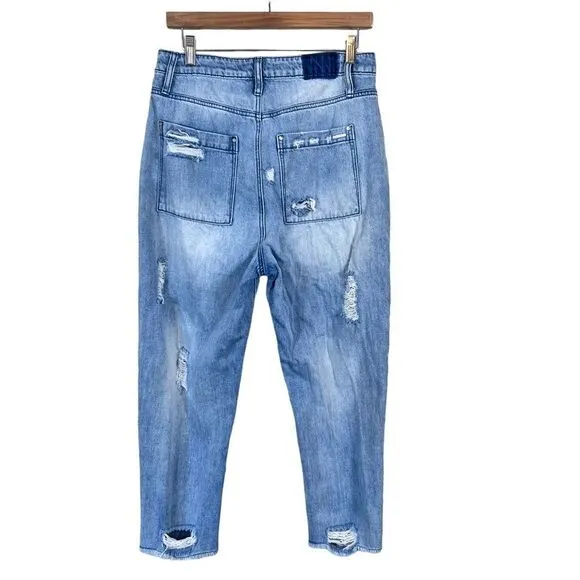 Insane Gene Slouch Vintage Patched Work Jeans