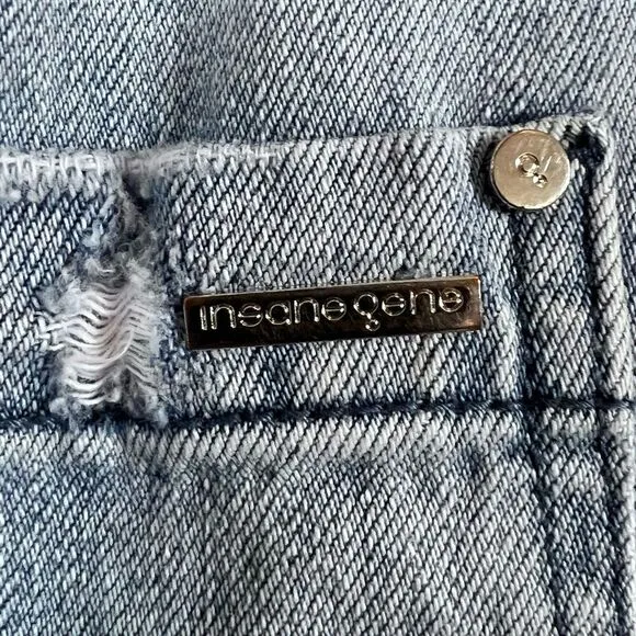 Insane Gene Slouch Vintage Patched Work Jeans