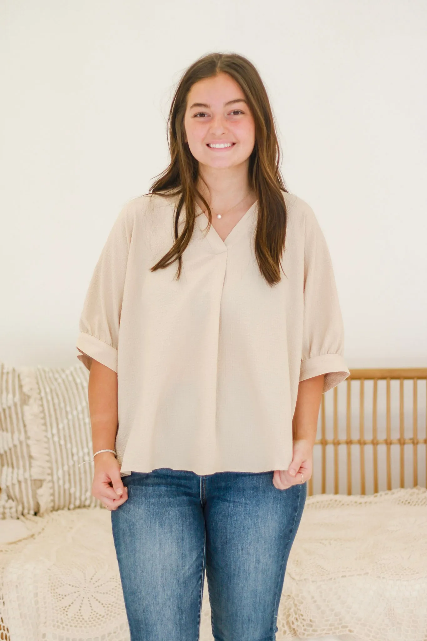 It's Easy With You in Taupe