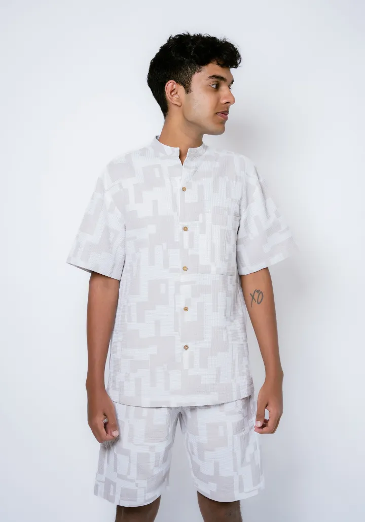 Ivory Maze – Men's Co-Ord Set