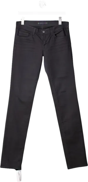 J Brand Black Mid Rise Jeans UK 8