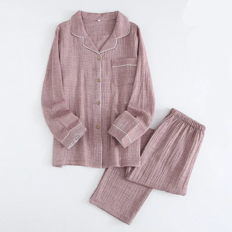 Japanese Unisex Casual Cotton Loungewear
