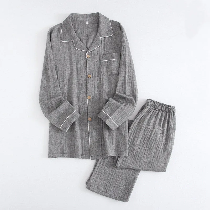 Japanese Unisex Casual Cotton Loungewear