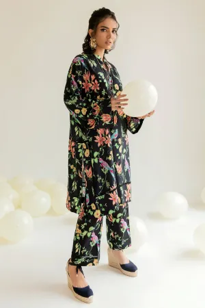JARDIN (ZRW-20923) | Zaha RTW Poplin Collection 2023 | Stitched Lawn Cambric Cotton Suits