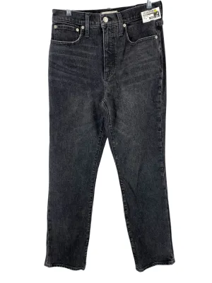 Jeans Boot Cut By Madewell In Black Denim, Size: 28