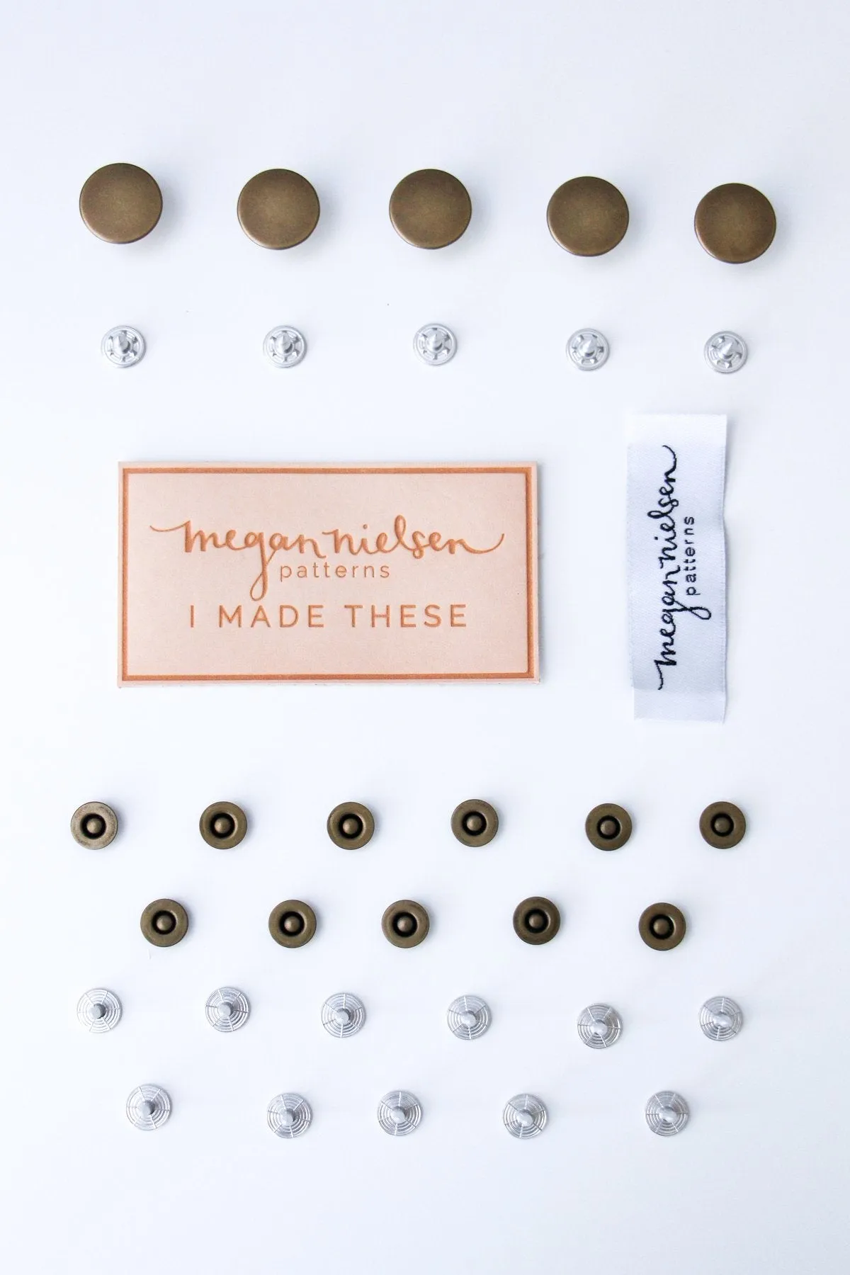 Jeans button fly notions kits