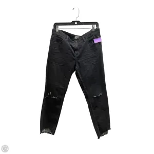 Jeans Straight By Free People In Black, Size: 12
