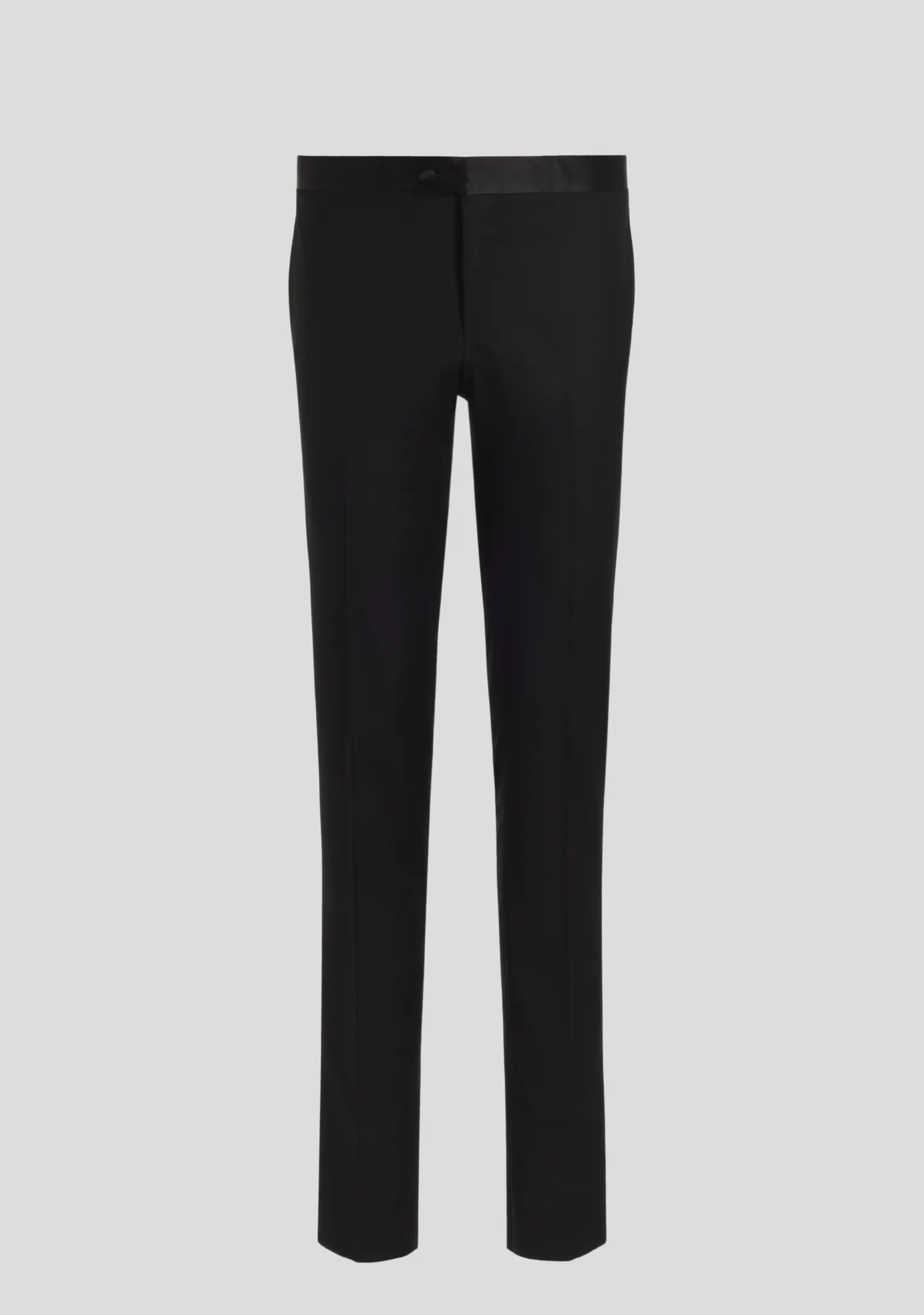 Jet Black Tuxedo Trousers