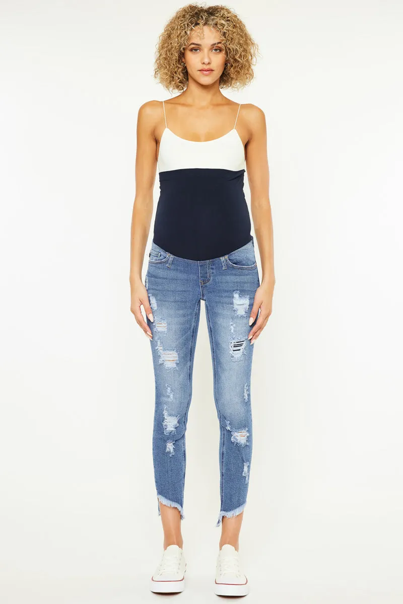 Jezebel Maternity Ankle Skinny Jeans