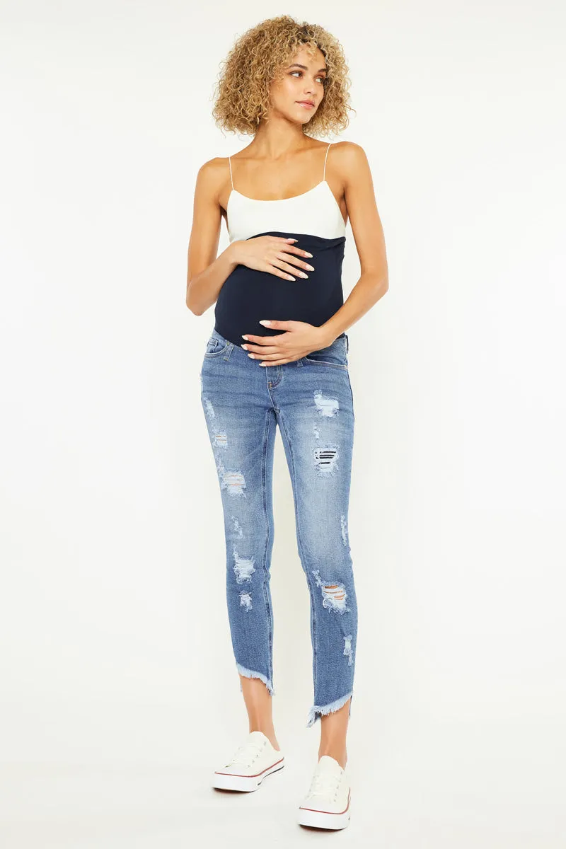 Jezebel Maternity Ankle Skinny Jeans