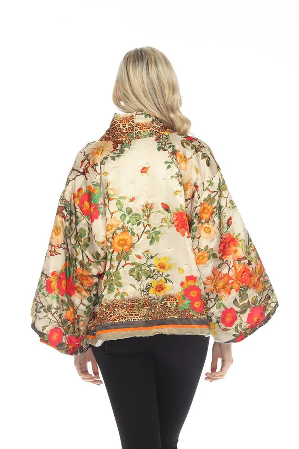 Johnny Was Petra Reversible Puff Kimono Coat C48521-0