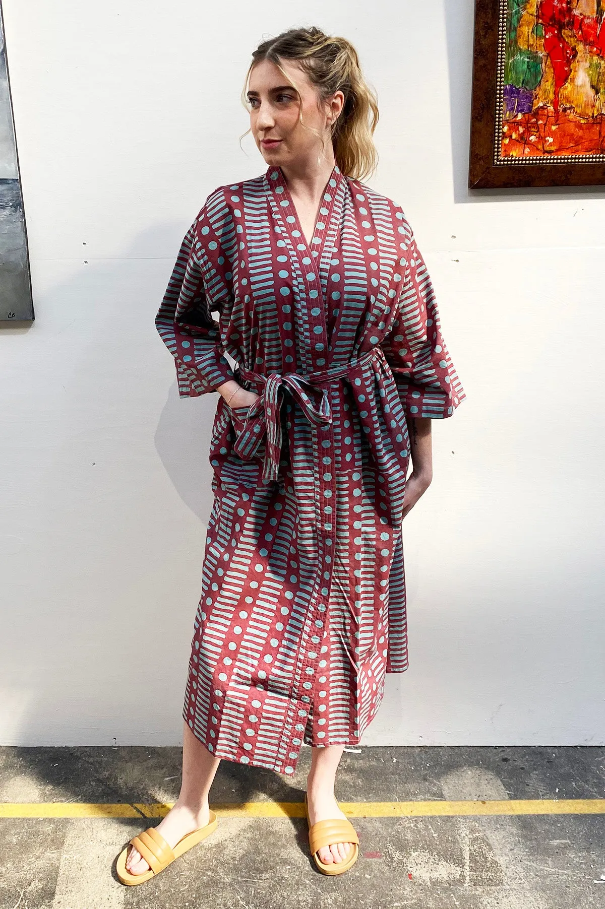 Kerala Long Robe | Dot Dash Henna