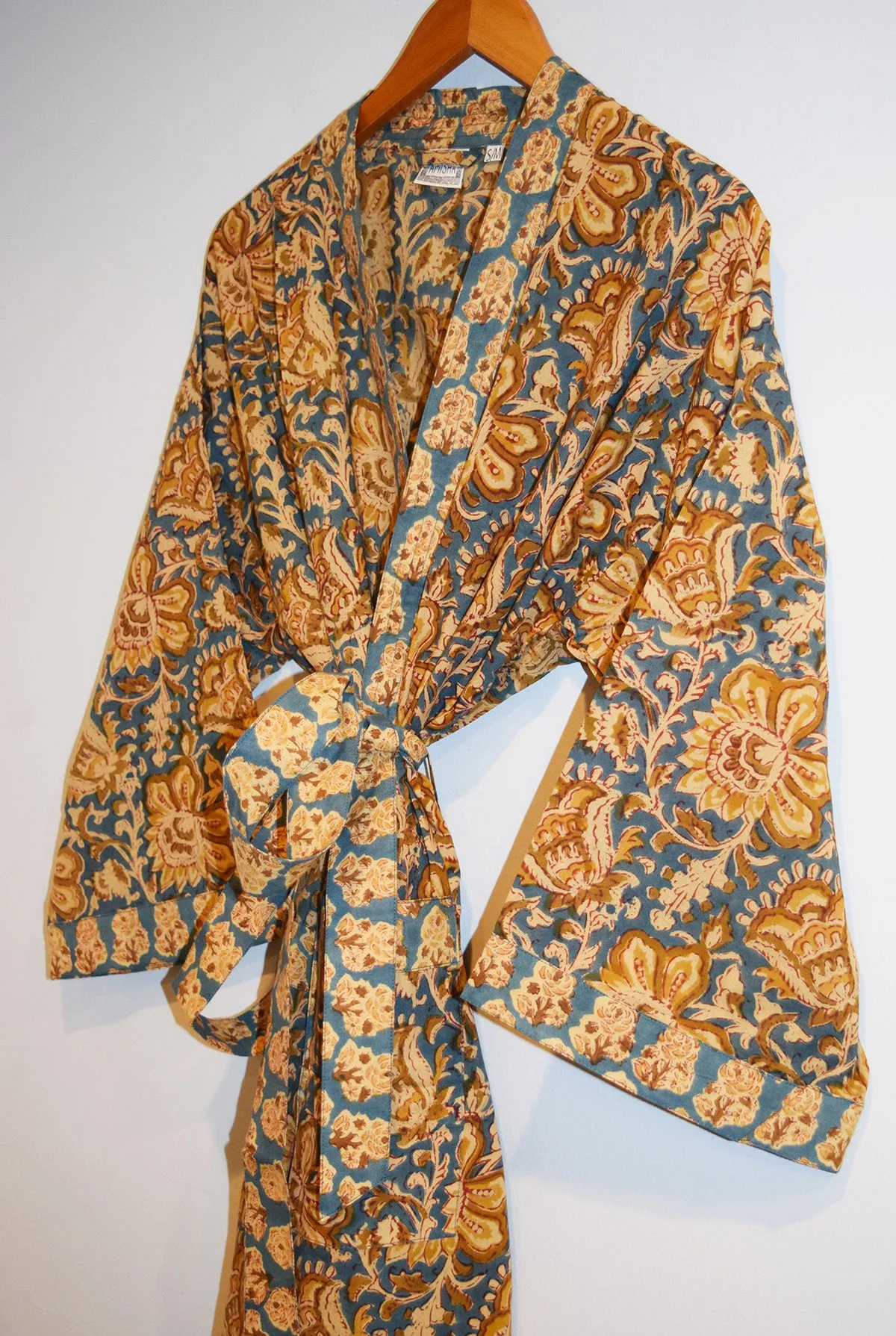 Kerala Long Robe | Kalamkari Floral