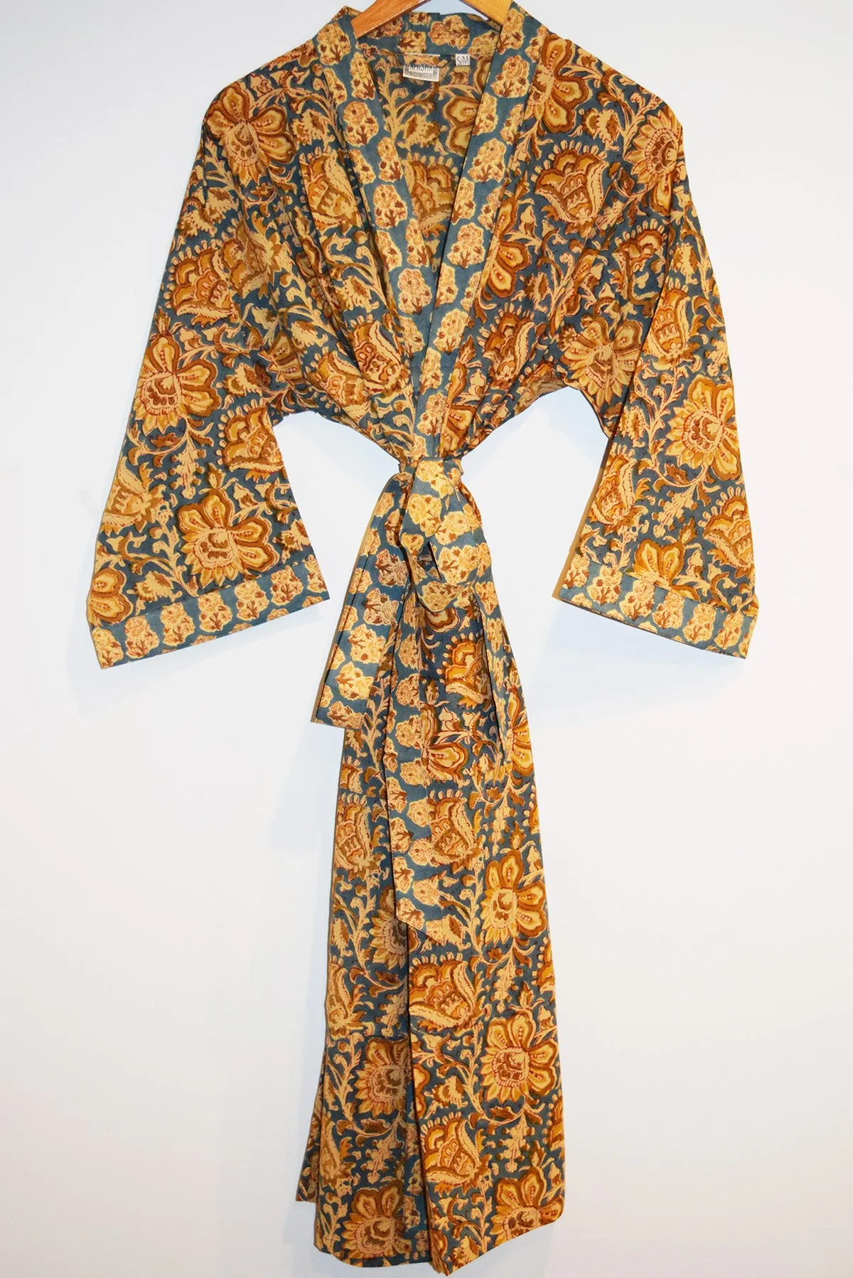 Kerala Long Robe | Kalamkari Floral